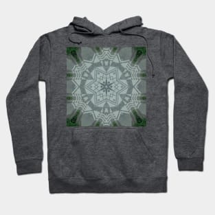 Reverse Graffitti Kaleidoscope Pattern (Seamless) 4 Hoodie